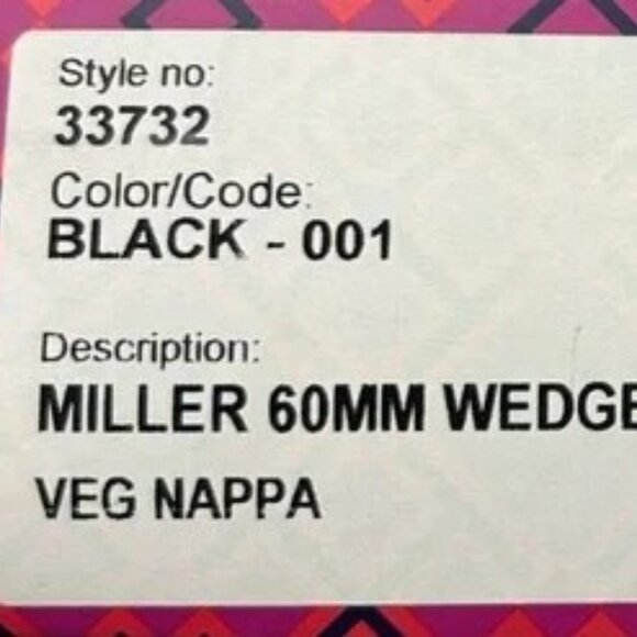 Tory Burch Black Leather T Strap Wedge Sandals Size 8M Logo Medallion - Picture 2 of 6